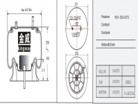 JW9373橡胶空气弹簧/气囊/Air spring 1T15MT8 39373KPP 2992101C1 571221 5712212 910185P519 910185P440 W01-358-9373 910175P51991017 W013589373 571222 MLF8121 1R12403 1R12-403
