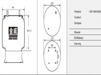 JW8635橡胶空气弹簧/气囊/Air spring shock absorbers/W01-M58-8629