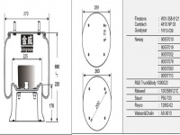 JW9180橡胶空气弹簧/气囊/Air spring shock absorbers/W01-358-9121/4810NP03/1R13-039/90557010/90557019/90557052/90557078/90557083/90557110/1090023/1003589121C/P50-733/12882-02/AS-0013