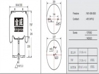 斯堪尼亚空气弹簧 / 气囊 / Air spring / JW0500 SCANIA 1774804=1V0501 1903608=1V0501 1510195 1543691 1402423 1422750 1440294 1379394 1379393 1379392