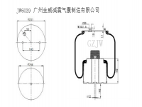JW6039空气弹簧减震气囊 Air spring 1V6039SA SCANIA 1440305 JW15LR-4 2030305CM 125672 330305K 001440305 473868 1440859 134702 1R11185 MLF7143 08429141 08429141A 08429171A 1R11830 1R11-830 492680 MLF8143