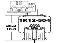 空气弹簧减震气囊 Air Spring Rolling Lobe 1R12-504 1R12504 1R12552 1R12-552 910175P502 W01-358-9471 W013589471