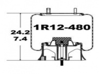 JW9243橡胶空气弹簧气囊Air spring W01-358-9243 1R12-480 W013589243 566-20-7-235 566207235 566-24-3-066 566243066 1T15M9 90557112 1R12480 91019P384 39243KPP