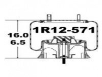 JW9365橡胶空气弹簧气囊Air spring W01-358-9365 1R12-571 W013589365 1R12571 566207238 566-20-7-238 566243067 566-24-3-067 910-12P495