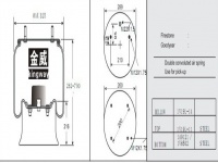 SAE SAF Air spring air bag 2926V 1T19L-14 1T19E-2L 287.4.601/1 132702 206333 207736 207737 W01-M58-8502 1R14-728 566-28-3-510 566283510 1D28D-10 US07385 3.228.0030.00 3.229.0030.00