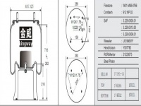 SAE SAF Air spring 1T19L-14 W01-M58-8766 W01-M58-7385 V1D28D-4 132062 131722 391314C 1T19E-4 ABM76034A47 287.4.600 202442 507782 566-28-3-510 21222673 3.229.0013.00 2926NP02 1D28D-2 1R14-758 US96681