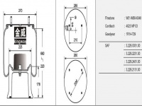 SAE SAF Air spring air bag 1T19L-12 4028NP02 W01-M58-8106 W01-968-8106 287.4.540 130342 34028C 1R14-782 1R14-810 566-28-3-529 566283529 2198335 09377008 US04028 80131003 1D28F-1 54028AP02